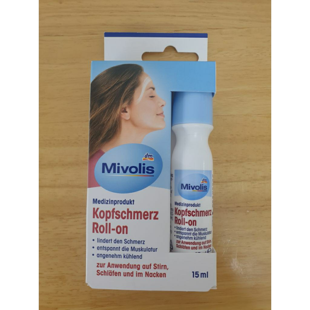 ลูกกลิ้งลดปวดหัวKopfschmerz Roll-on