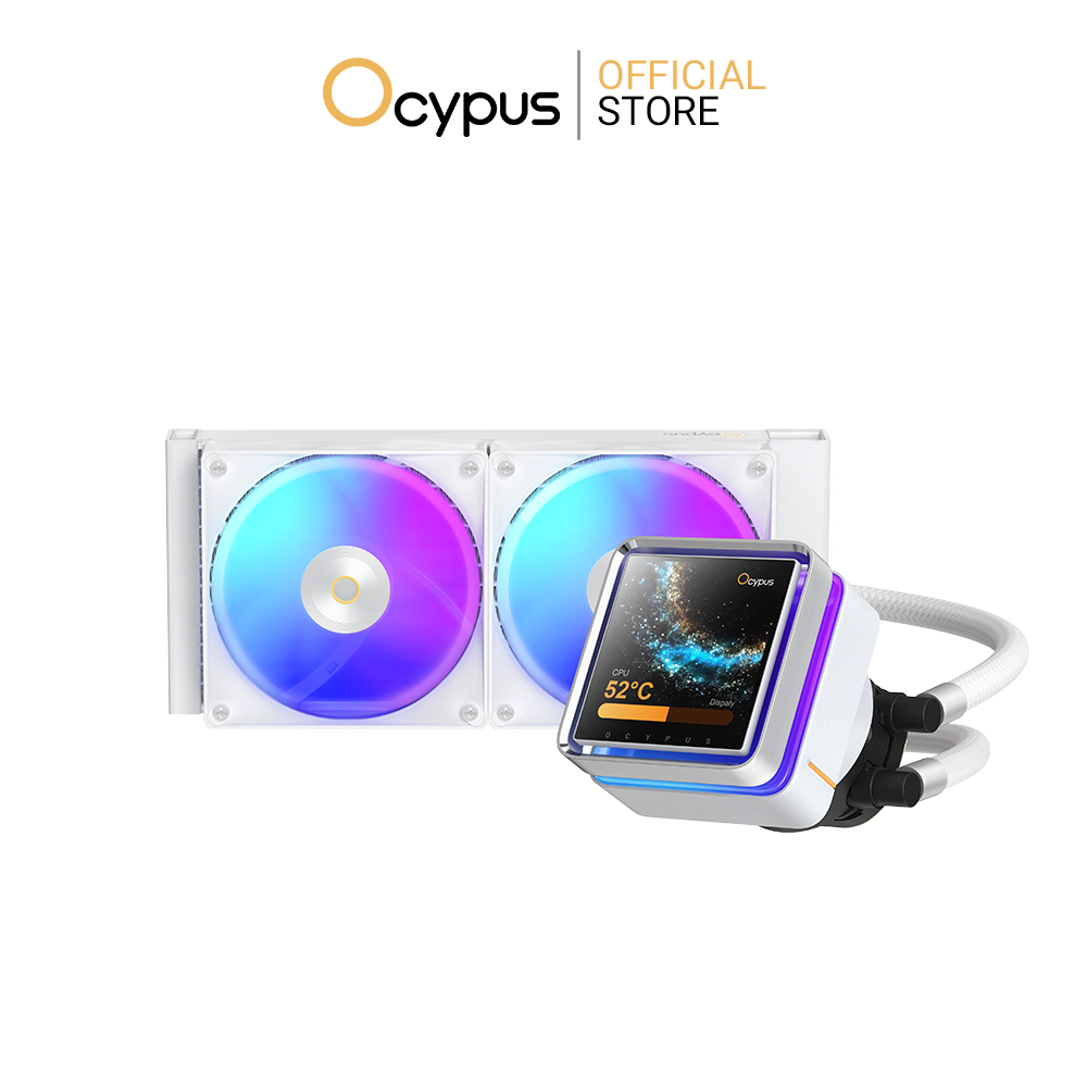 OCYPUS SIGMA L24 EX WHITE ARGB (CPU AIR COOLER / ชุดน้ำความร้อนซีพียู)