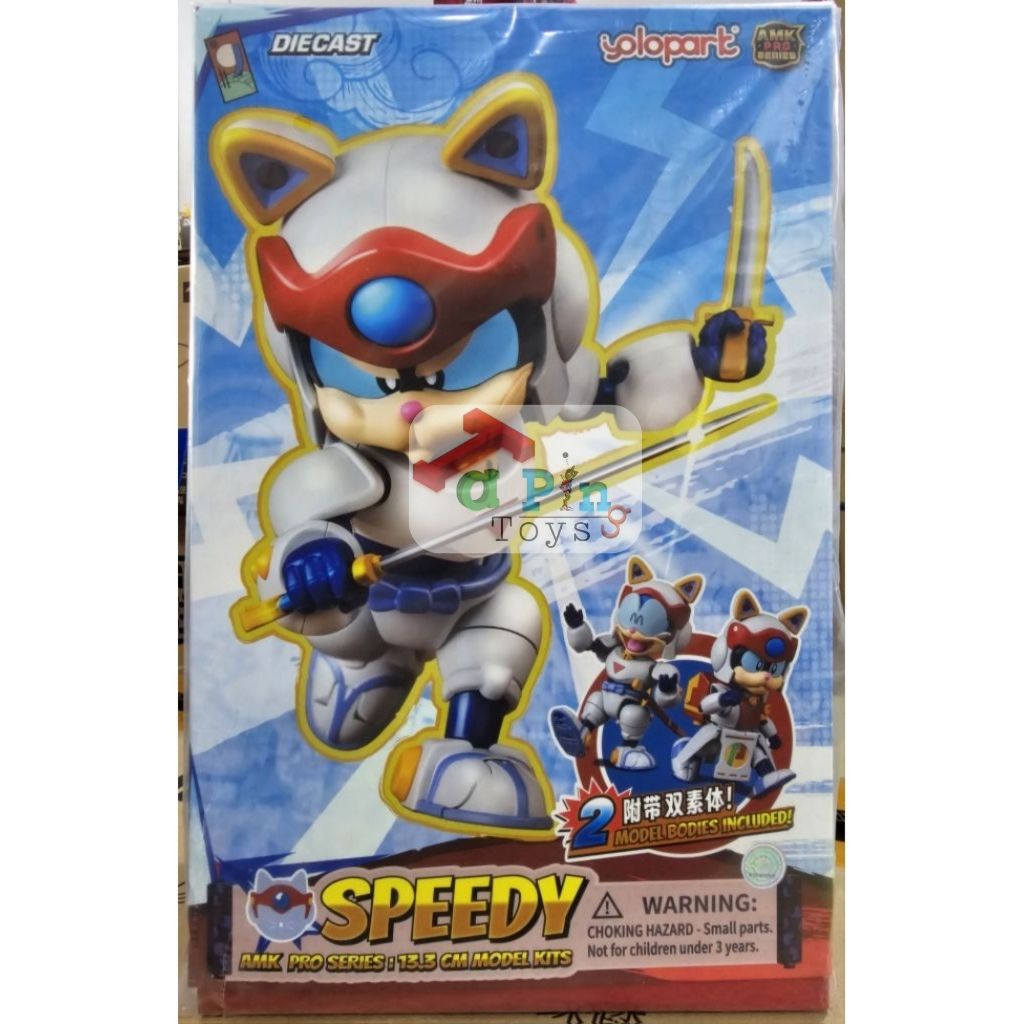 [พร้อมส่ง/มือ 1] Samurai Pizza Cats Yattarou AMK Pro Series Model Kit 4897131753914