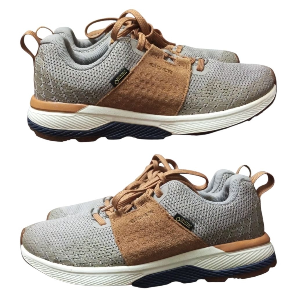 รองเท้าผ้าใบสีน้ำตาล Eider มือสอง (24.5cm) แบรนด์เกาหลี สภาพไม่ผ่านการใช้งาน *อ่านรายละเอียด👇ก่อน