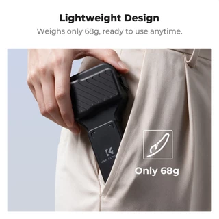 K&F CONCEPT PT66 กรณีป้องกันเลนส์ เปลือกป้องกัน กรณีป้องกันกล้อง สําหรับ DJI OSMO POCKET 4P