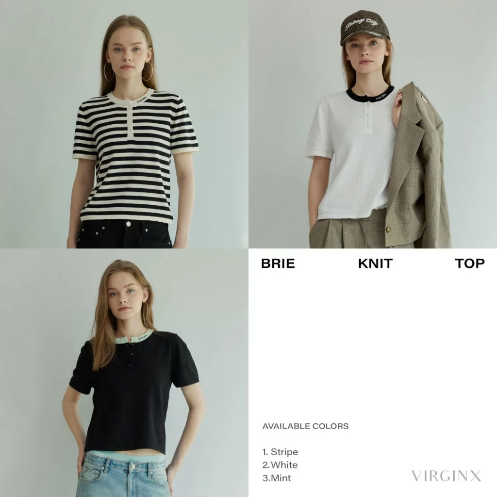 VIRGINX | Brie Knit Top (3 Colors)