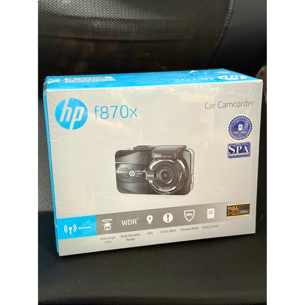 HP F870X GPS กล้องหน้ารถยนต์ ฟรี Micro SD 32GB
