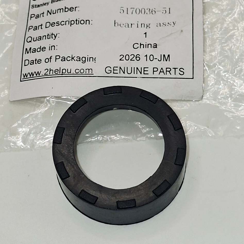 Stanley ยางรองลูกปืน เครื่องเลื่อยองศา รุ่น SM16 SM18 part no 5170036-51ใช้ประกอบงานซ่อมอะไหล่แท้