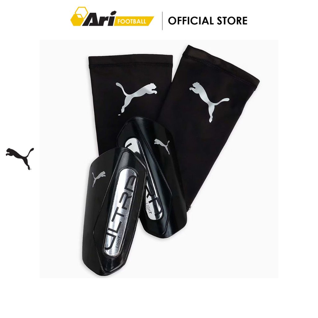 PUMA ULTRA LIGHT SLEEVE SHIN GUARDS - PUMA BLACK (03098903) สนับแข้ง PUMA ULTRA LIGHT (ARIFB)