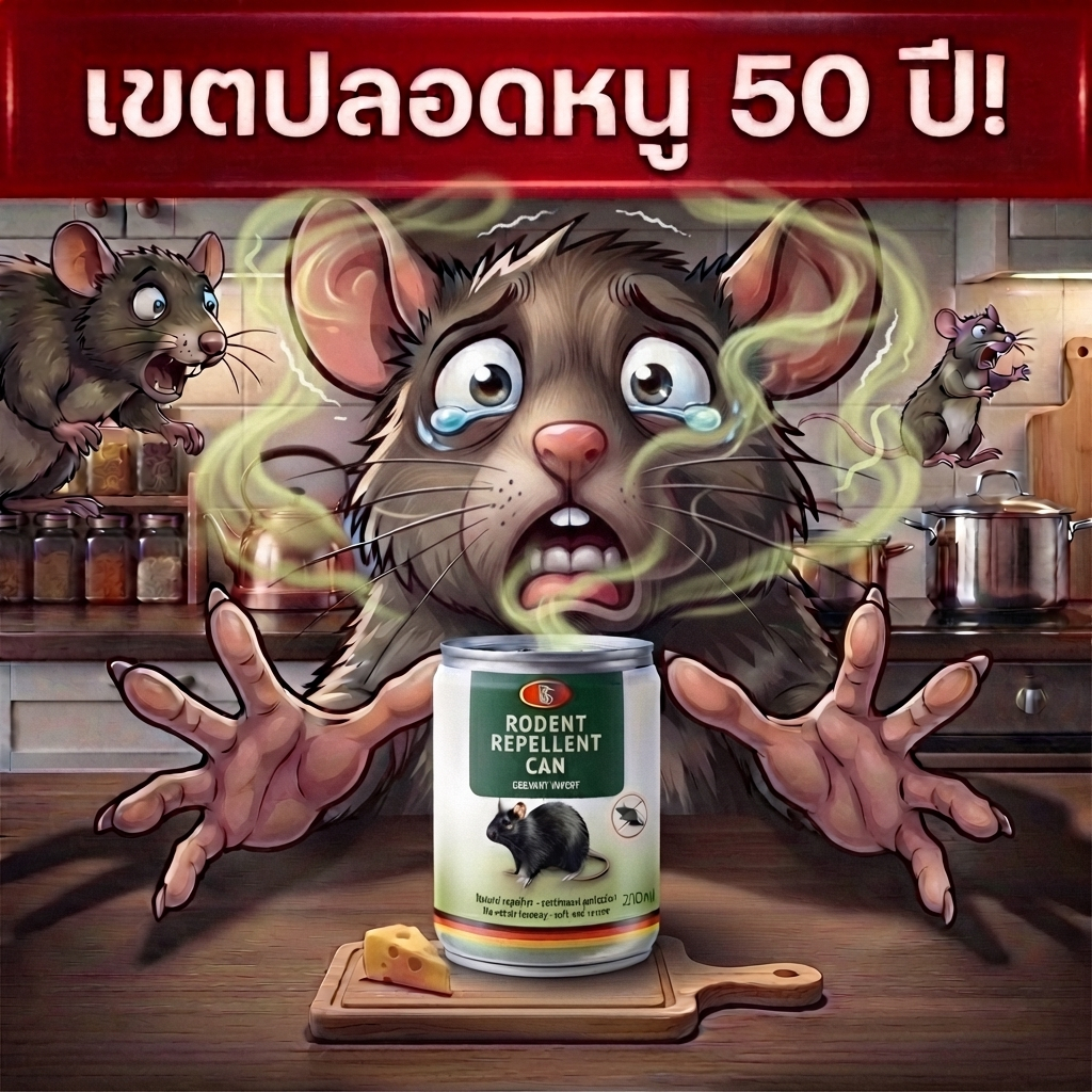 🐭ซื้อ 1 แถม 1🐭SLB กําจัดหนู ไล่หนู ยากําจัดหนู ยาไล่หนู ไม่ต้องจับหนู ใช้กลิ่นไล่ ปลอดภัยกว่า ยาฆ่าหนู  กำจัดหนู