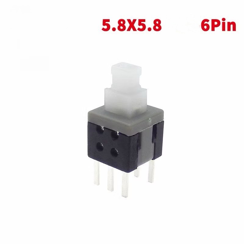 สวิตช์ล็อคตัวเอง/ไม่ล็อคตัวเอง/ไม่ล็อคสองแถวหกพิน/5.8*5.8/7*7/8.5*8.5/8*8MM L417