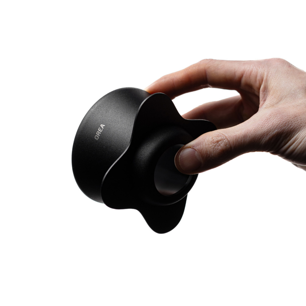 OREA 01 STEEL DRIPPER BLACK IN METAL
