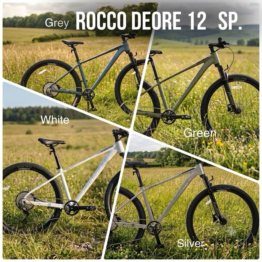 ส่งฟรี จักรยานเสือภูเขา 29 นิ้ว RICHTER รุ่น ROCCO 12 สปีด (รุ่นใหม่ล่าสุด ซ่อนสายตรงคอ)