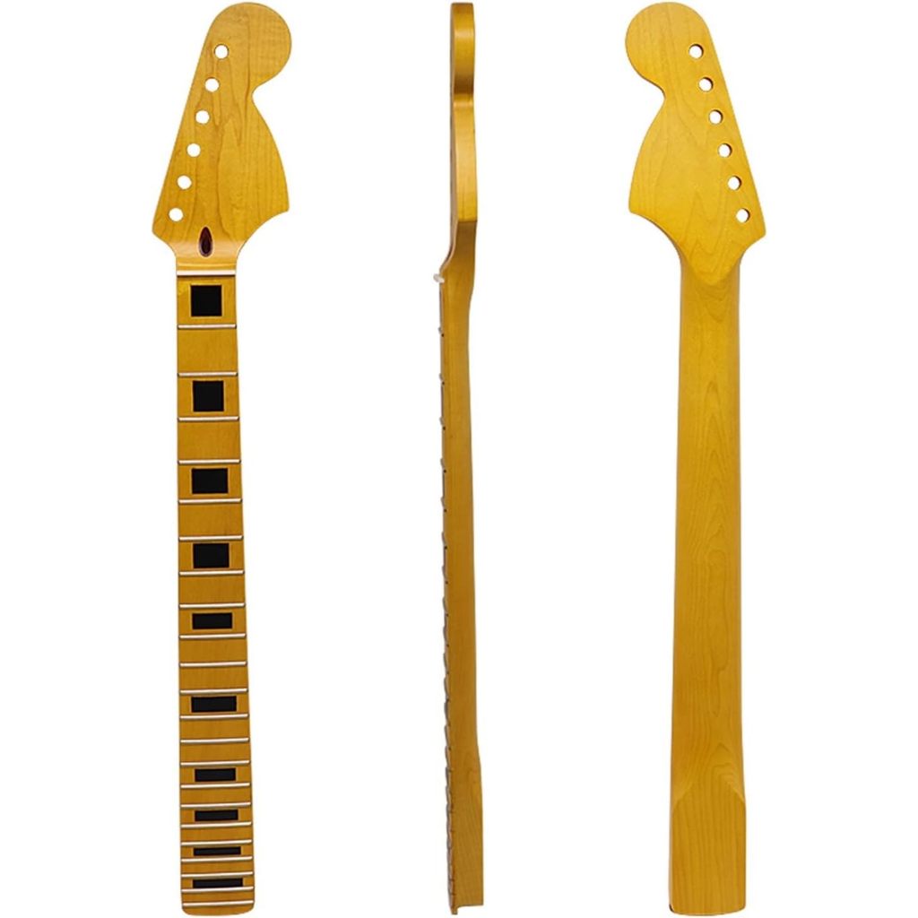 คอกีตาร์ไฟฟ้า ST Big Head Maple Fingerboard Neck Block Inlays