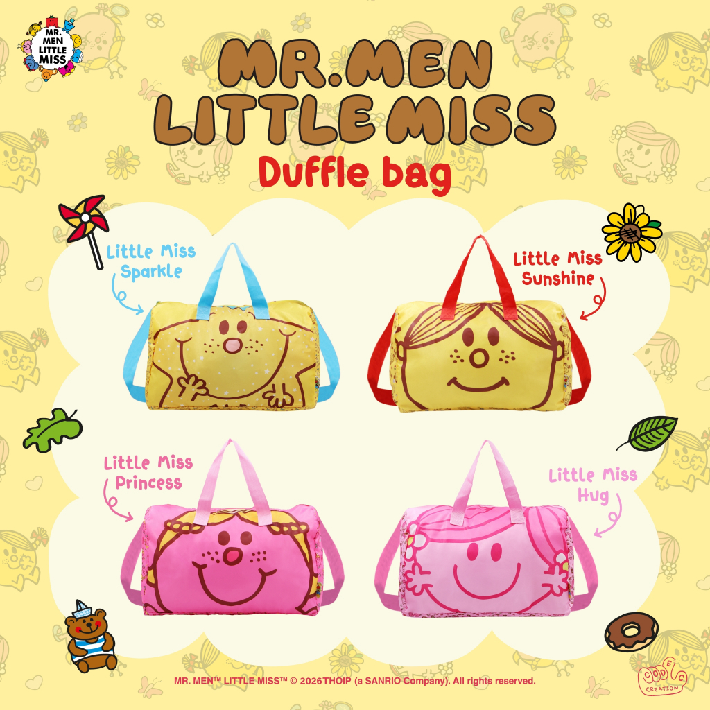 กระเป๋างอก Duffle Bag (Mr.men and Little miss)
