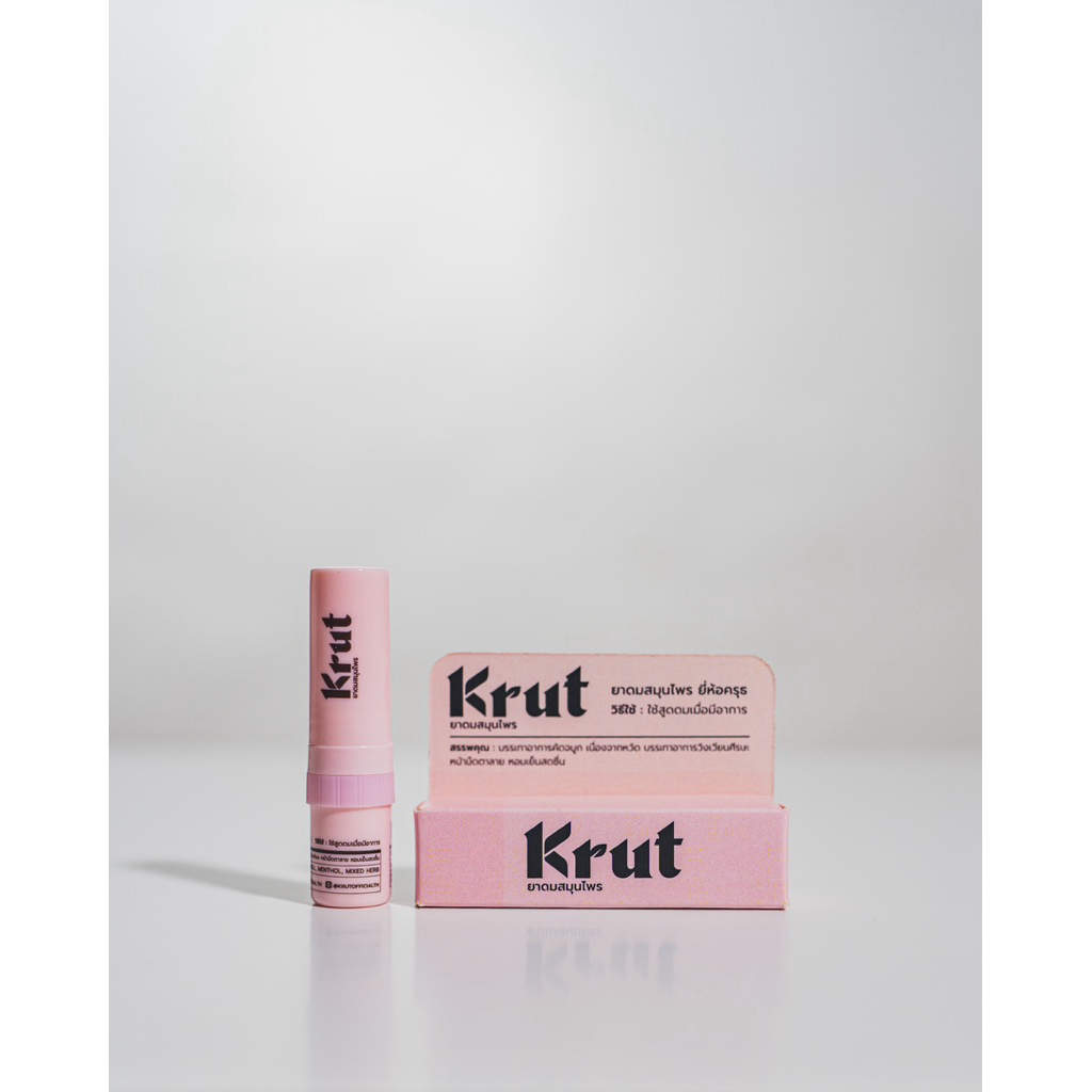 KRUT Herbal Inhaler – Mintara (Peppermint)
