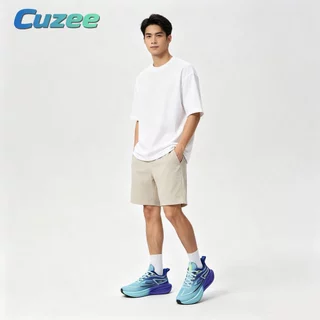 CUZEE รองเท้าวิ่งน้ำหนักเบา ระบายอากาศได้ดี ไม่ลื่น รองเท้าผ้าใบสำหรับการฝึกซ้อมกีฬา