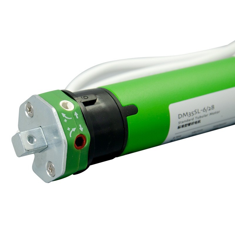 DM35S-6/28 Dooya AC Tubular Motor มอเตอร์ผ้าม่านไฟฟ้า ชนิด 4 สาย