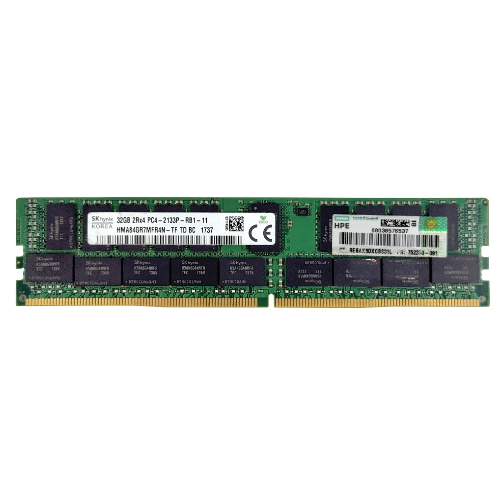 [มือสอง] RAM Server SK hynix 32GB DDR4 2133 ECC RDIMM สำหรับ Xeon ประกัน 90 วัน