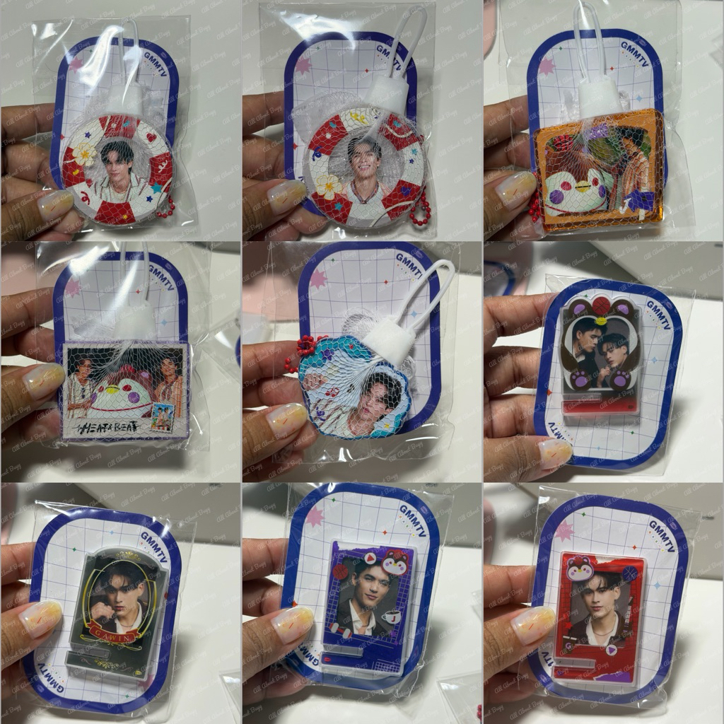 (พร้อมส่ง - เลือกแบบได้) | Gasha Joss Gawin FanCon & Joss Gawin Heat&Beat Concert
