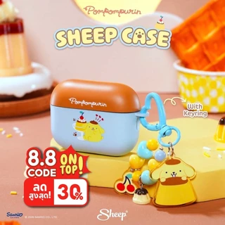 [For Airpods Pompompurin] Pompompurin Collection เคสสำหรับ Airpods ลายปอมปอมปุริน พร้อม Keychain แข็งแรงกันกระแทก