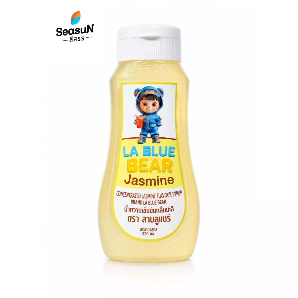 น้ำหวานเข้มข้น ไม่มีน้ำตาล กลิ่นมะลิ ตราลาบลูแบร์ ขนาด 320 ml.