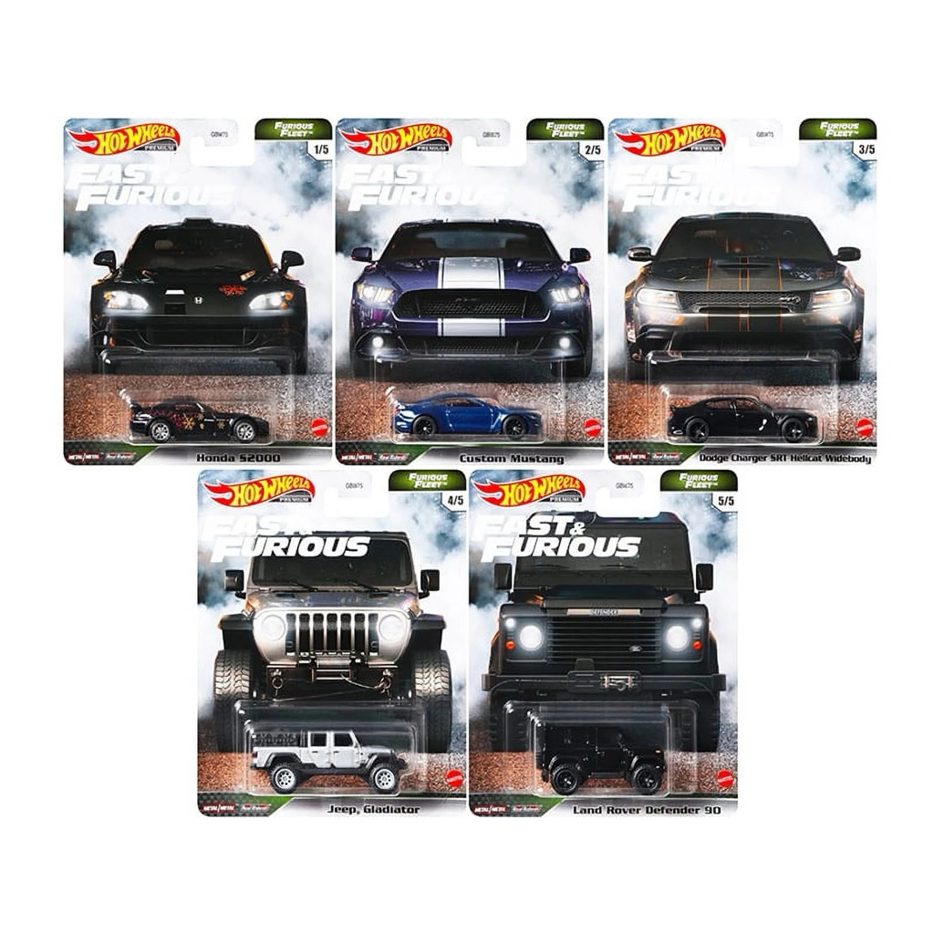 Hot Wheels Premium Furious Fleet - F9