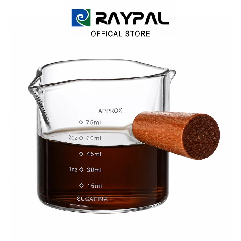 แก้วตวงกาแฟ แก้วช็อตกาแฟเอสเปรสโซ่ 75ml/150ml