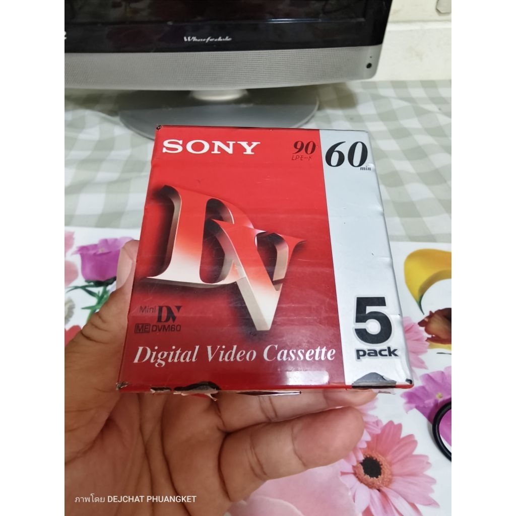 SONY MINI DV Digital Video Cassette SONY MINI DV ม้วนวีดีโอ mini DV SONY ม้วนวีดีโอเทป mini DV SONY