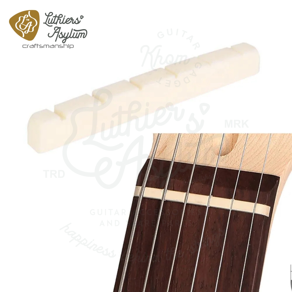 [ สต็อคไทย ส่งเร็ว ] นัทกระดูก ขนาด 42 มม. /43 มม. สำหรับกีตาร์ไฟฟ้า Tele (Fender telecaster electric guitar)