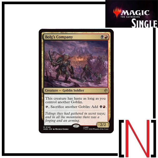 [MTG][Single][HOB] Bolg's Company ระดับ Rare [ภาษาอังกฤษ]