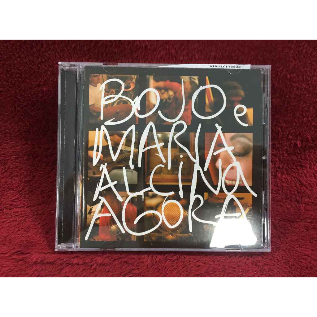 CD Bojo e Maria Alcina – Agora สภาพตามรูปปก EA121-120