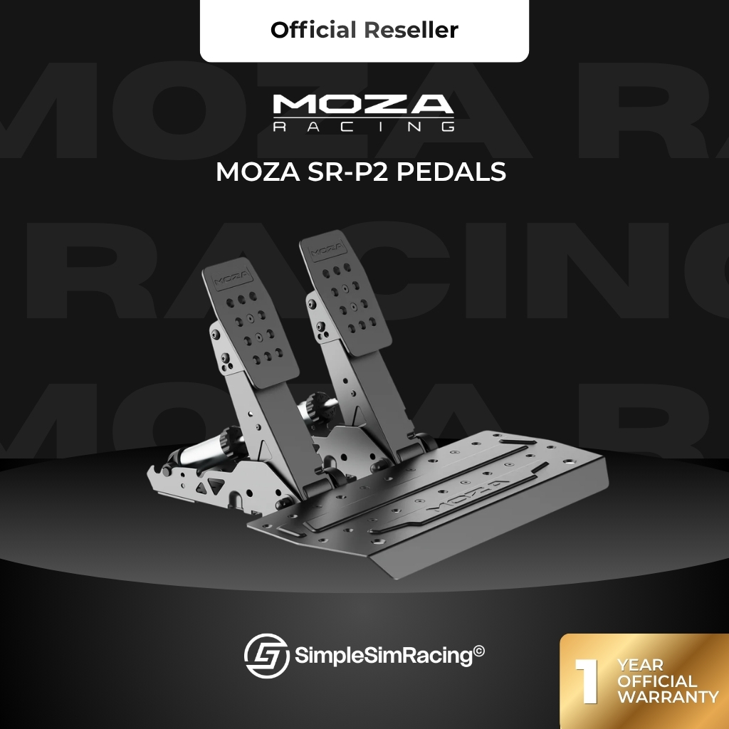 พร้อมส่ง Moza SRP2 Pedals (2 Pedals) (ประกันศูนย์ไทย 1 ปี)