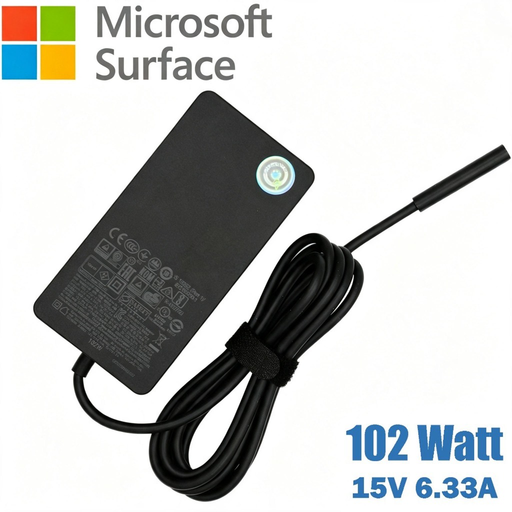 Microsoft Surface Adapter Surface Book ค่าไฟ 102W 15V 6.33A สายชาร์จ Surface Power Adapter