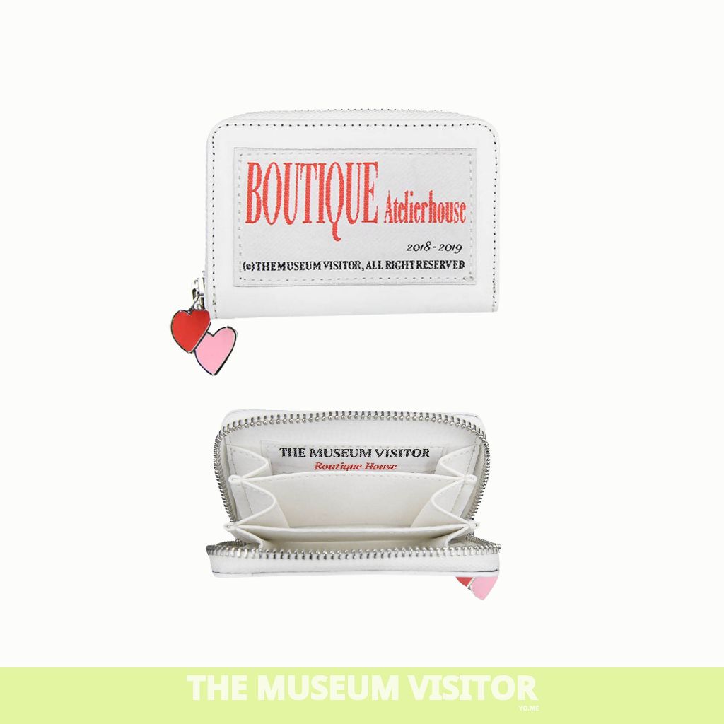 ˘พร้อมส่ง˘ The Museum Visitor - BOUTIQUE ATELIER WALLET (WHITE)