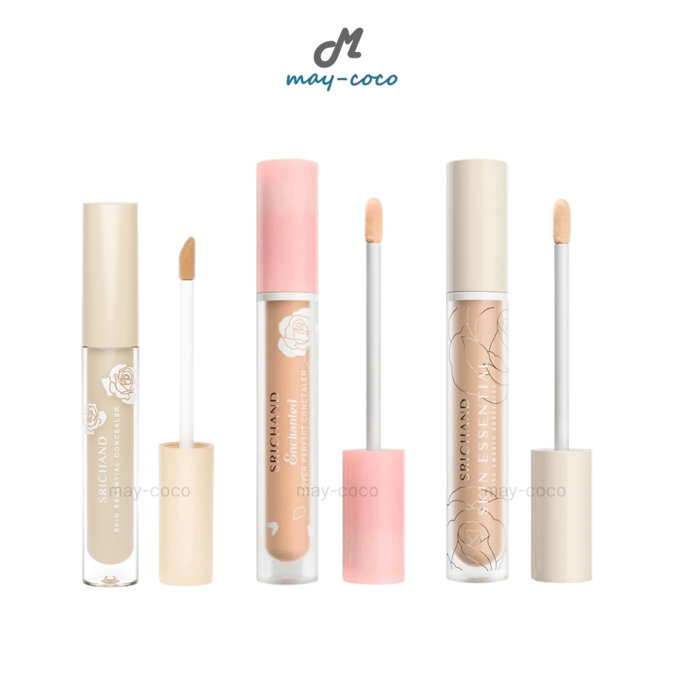 ถูก/แท้/มีไลฟ์ คอนซีลเลอร์ Srichand Skin Essential Fine Smooth/Enchanted Concealer ศรีจันทร์ ปกปิด รอยคล้ำใต้ตา รอยสิว
