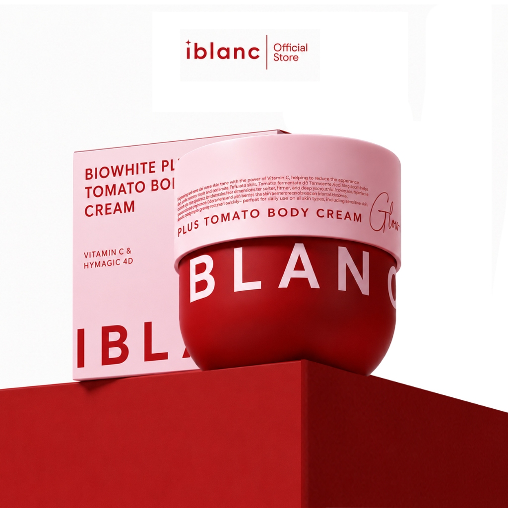 iBlanc Biowhite Cream : ไบโอไวท์ พลัส โทมาโท บอดี้ ครีม