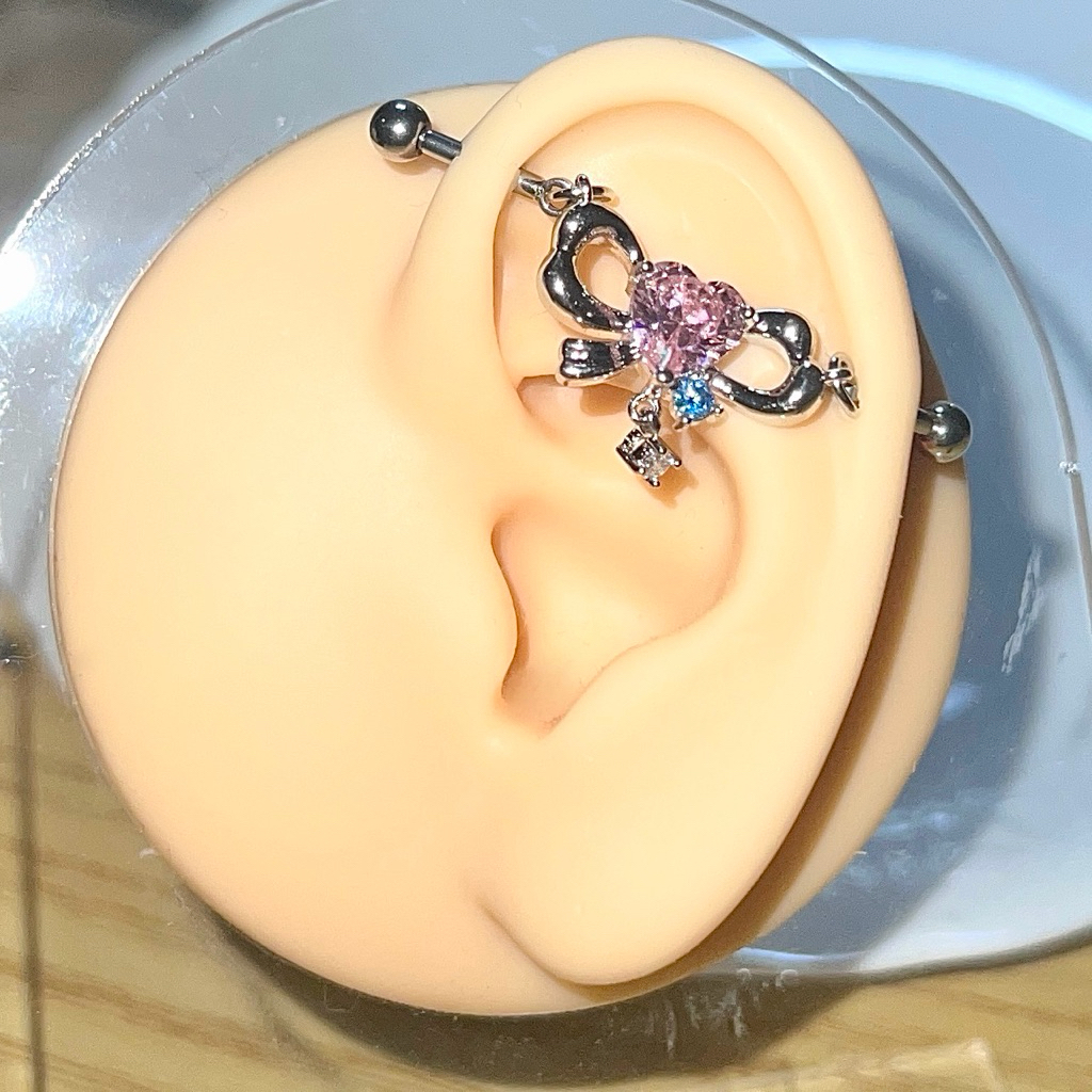 ִֶָ𓂃 ࣪˖ ִֶָ จิวดามหู ขนาดก้าน1.6mm พร้อมส่ง ་༘࿐อ่านรายละเอียดก่อนสั่ง