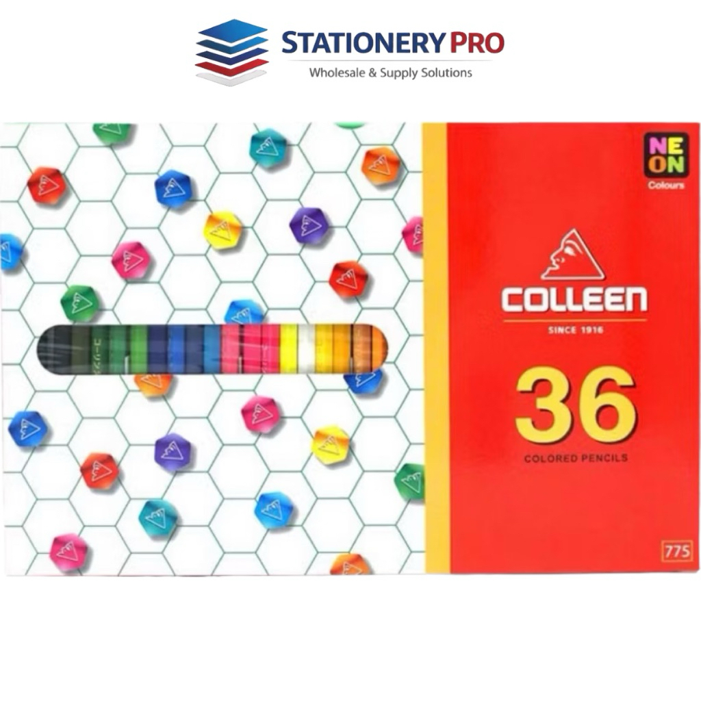 สีไม้ Colleen 36แท่ง36สี#775(แท่งเหลี่ยม)