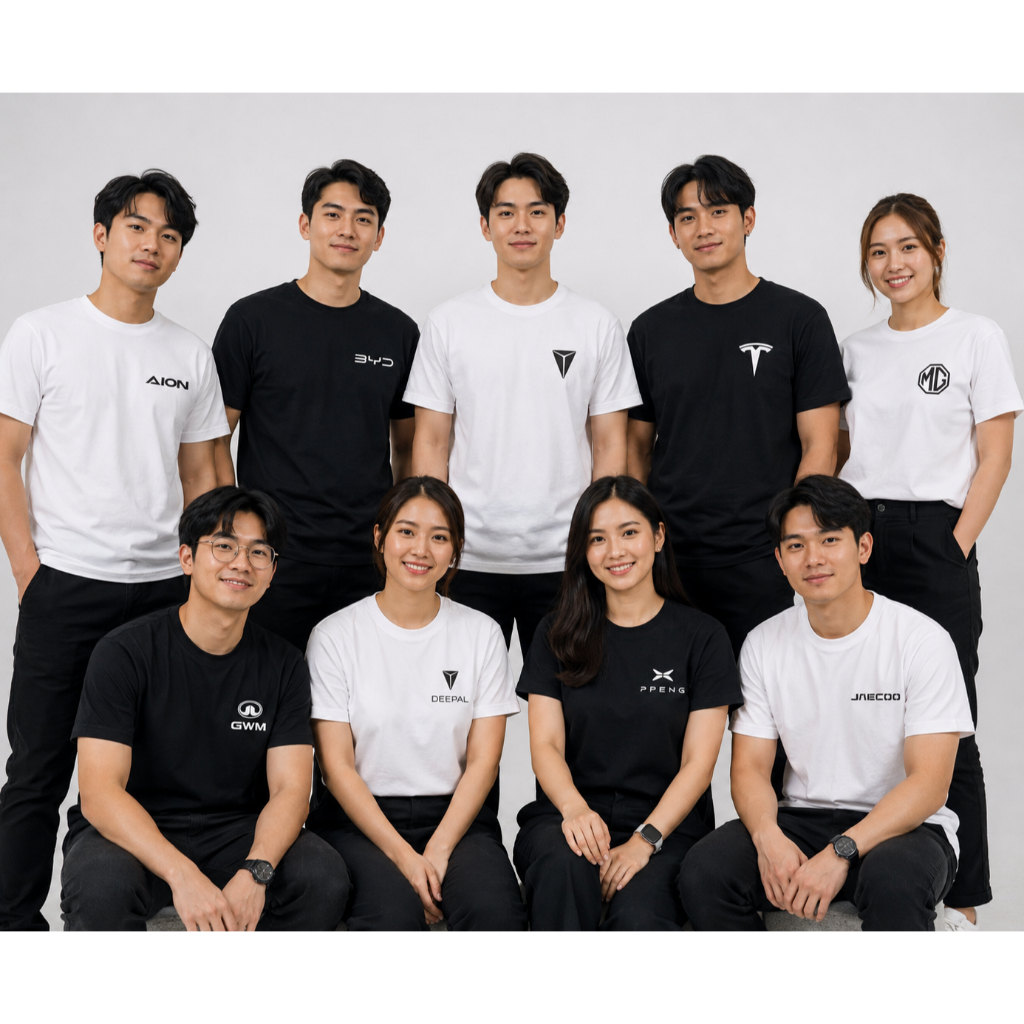 ตัวรีด ติดเสื้อ กระเป๋า หมวก  Logo EV