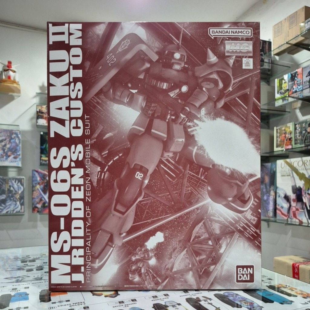 MG 1/100 MS-06S ZAKU II J.RIDDEN'S CUSTOM