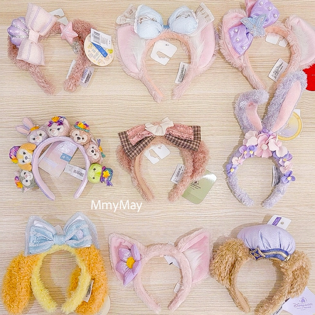 พร้อมส่ง❤ที่คาดผม Duffy and friends Disneyland Shanghai & HongKong (ที่คาดผม Linabell , StellaLou , 