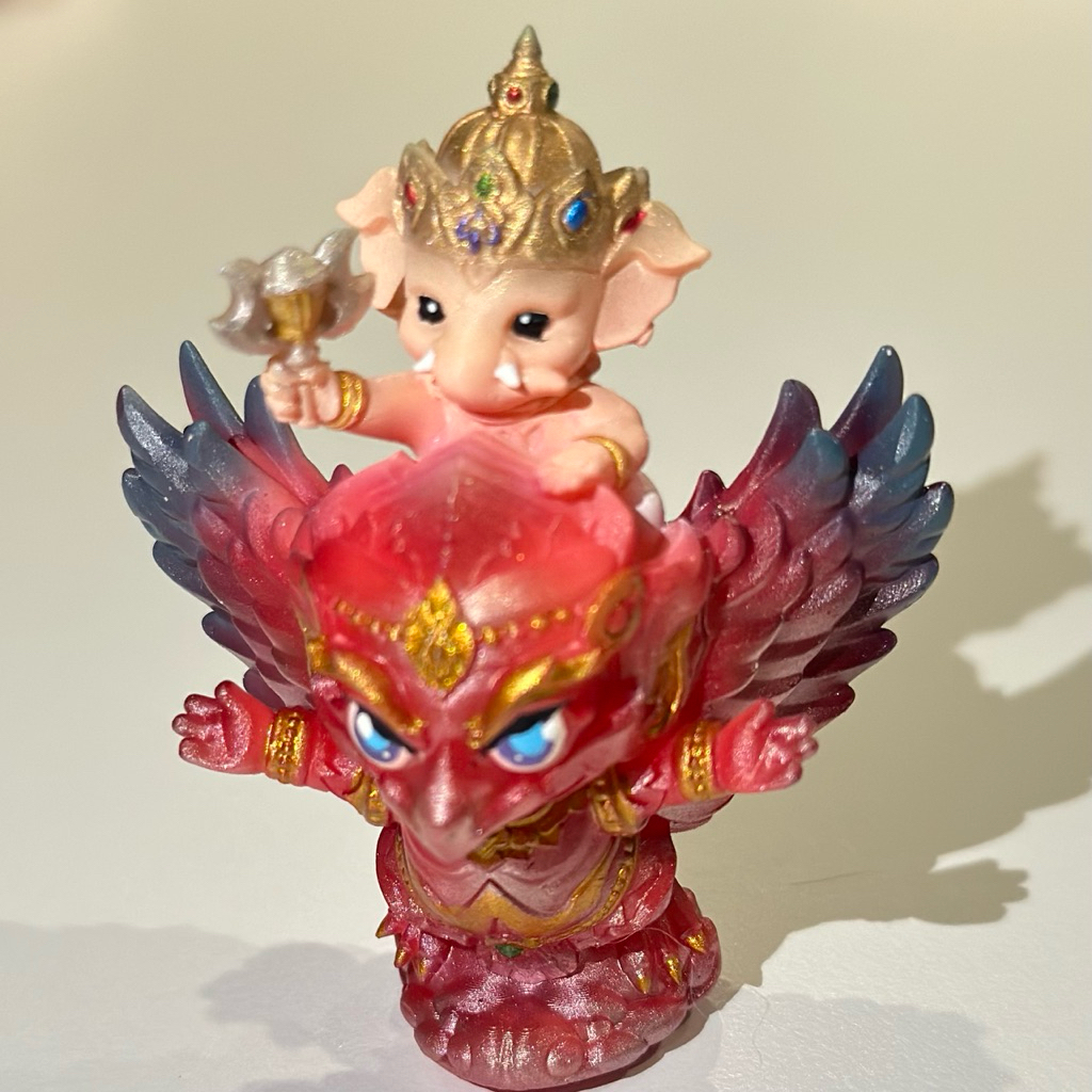 พร้อมส่ง Mini model GANESHA พระพิฆเนศ งานอาร์ตแฮนด์เมดร้านค้า Kappa Collectibles (ไม่ได้ผ่านพิธี)