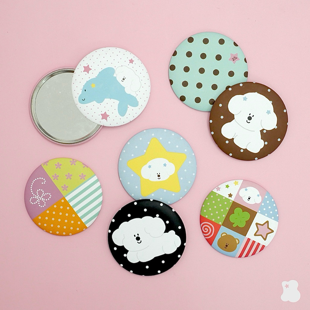 Bringhome Pocket Mirror กระจกกลมพกพา