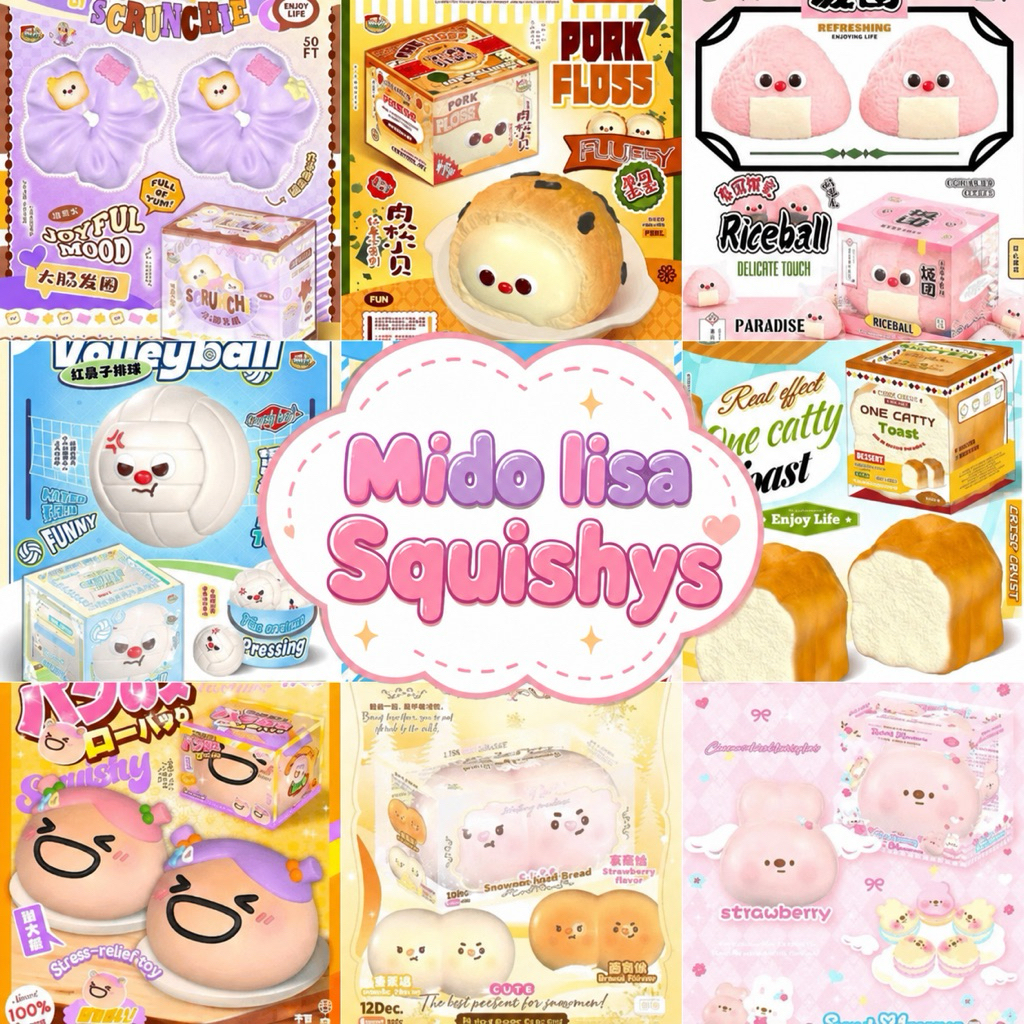 พร้อมส่ง ✅ mido lisa nunu moozy