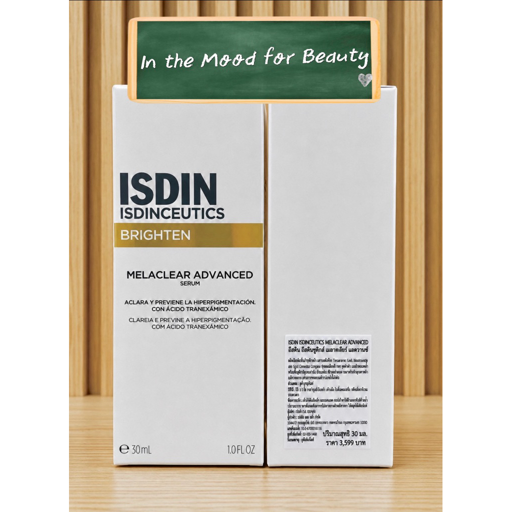 💥พร้อมส่ง💥 (Exp:05-06/28) ISDIN Melaclear Advanced Serum ขนาด 30ml