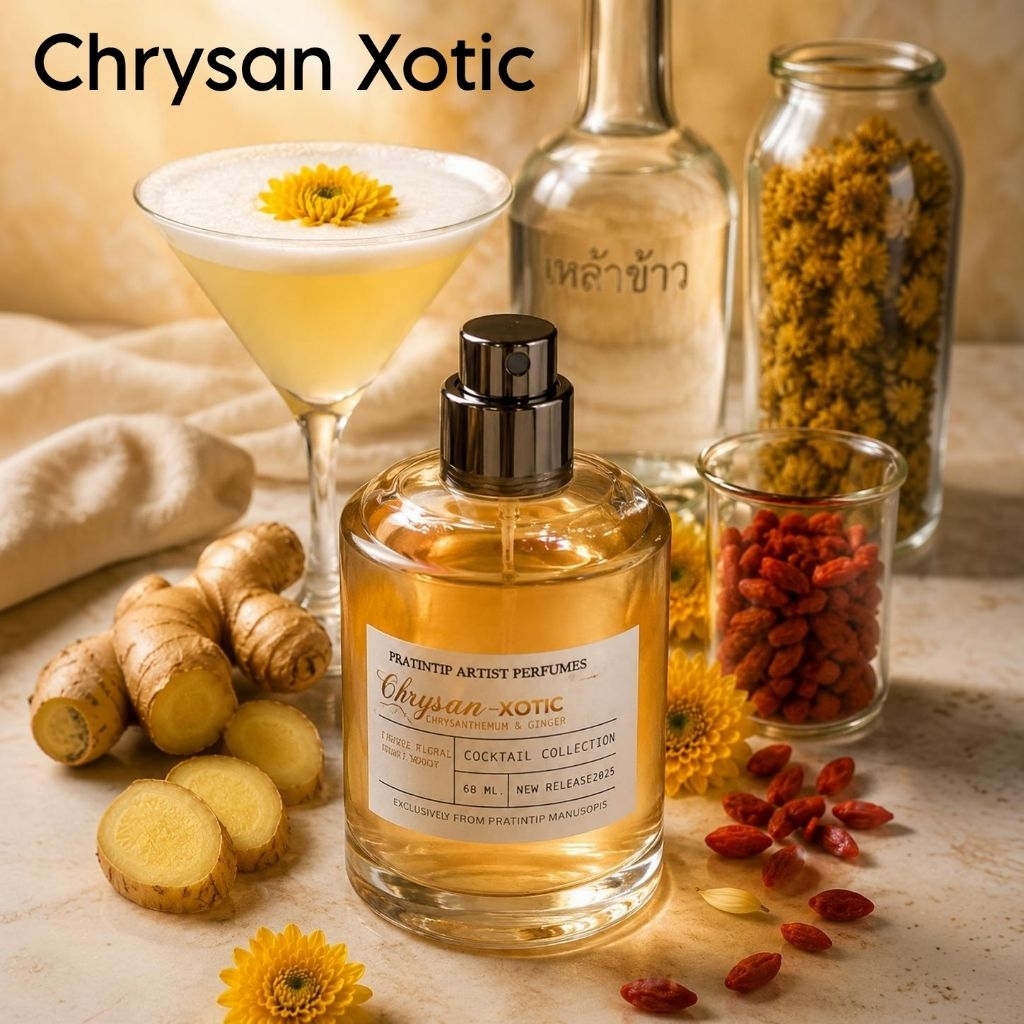 chrysan Xotic Scent กลิ่นเก๊กฮวย ขิง ข้าว