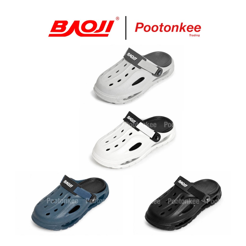 Baoji รุ่น BJM BO41-829 รองเท้าแตะผู้ชาย รองเท้าบาโอจิ ไซส์ 41-45