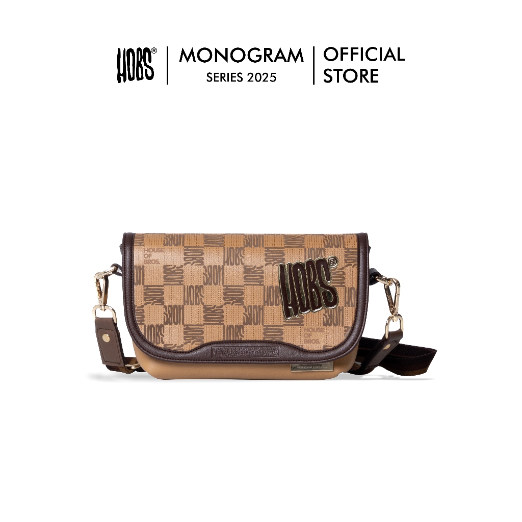 Hobs® กระเป๋าสะพายข้าง | Monogram Series 2025