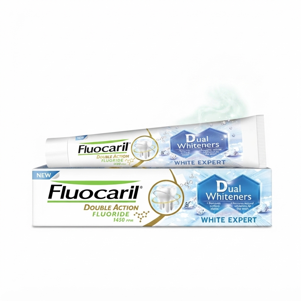 [1หลอด] Fluocaril ฟลูโอคารีล ฟลูโอคารีล ยาสีฟัน ไวท์ เอ็กซ์เพิร์ท 150 กรัม