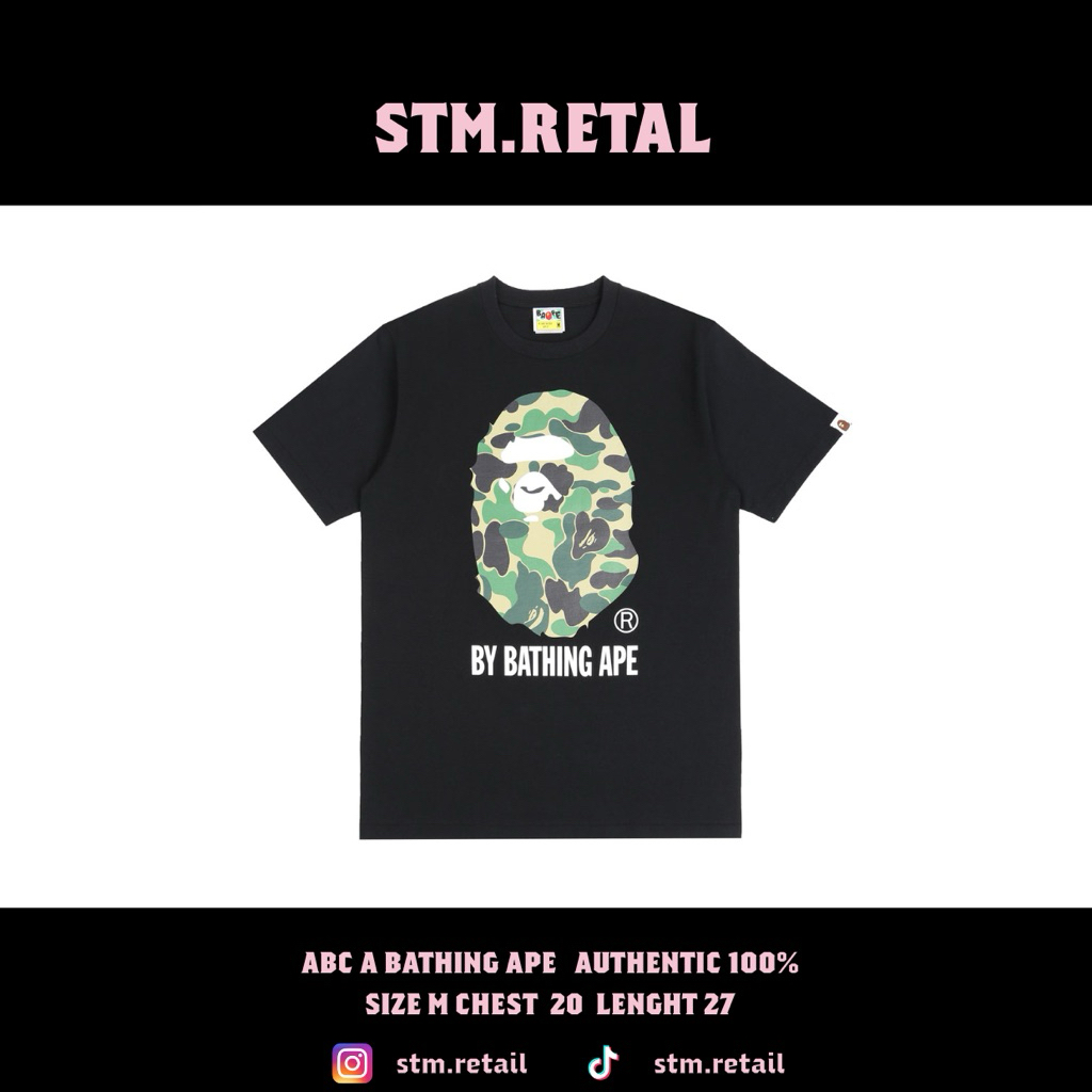 Bape ABC Camo T-shirt ของแท้100% มือสอง ❌sold❌