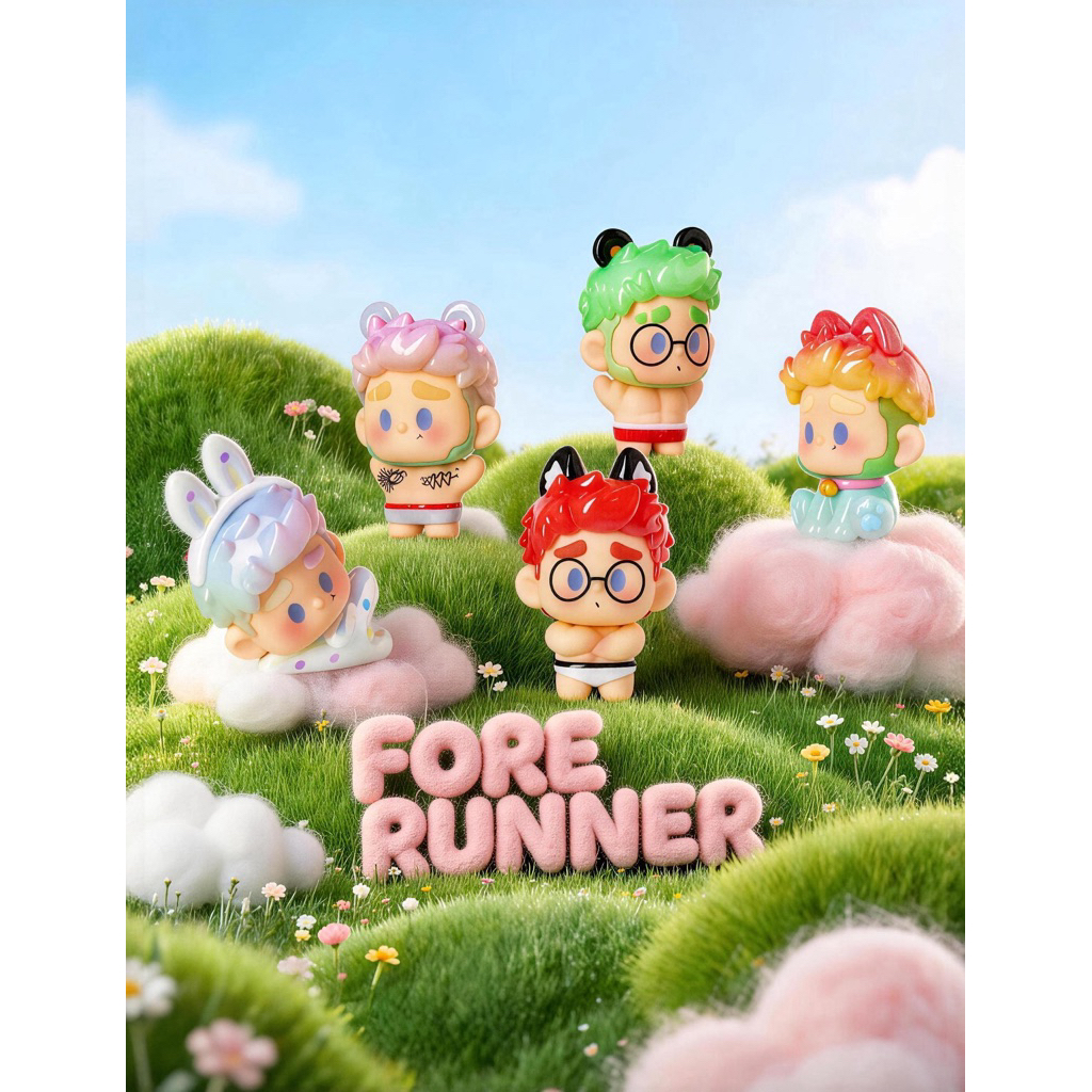 [พร้อมส่งระบุตัว ] FORERUNNER Did You Work Out Today? มินิฟิกเกอร์กล้ามโตแบบเช็คการ์ด