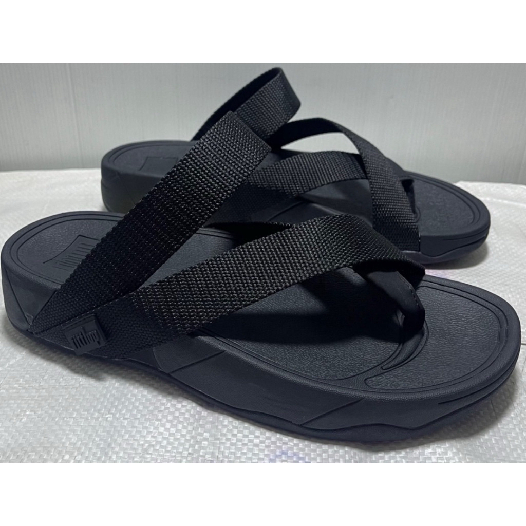 รองเท้าแตะสลิง Fitflop สีกรมและขาว ไซส์ 36-45