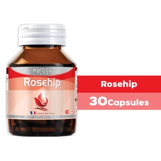 [1 แถม 1] Amsel Rosehip แอมเซล โรสฮิป สารสกัดจากกุหลาบป่า (30 แคปซูล)